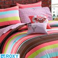Roxy Summer Stripe TwinXL-size 7-piece Bed in a Bag with Sheet Set
