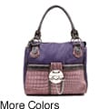 Nicole Lee Jackie Pin Lock Tote Bag