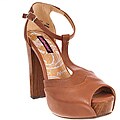 Riverberry Women's 'Curia' Tan Platform Heels