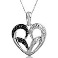 New! Jessica Simpson 10k Gold 1/10ct TDW Diamond Necklace