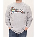 Stitches Men's Miami Marlins Thermal Shirt