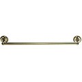 Elizabethan Classics Polished Brass 24-inch Towel Bar