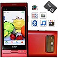 SVP SN-9 Dual SIM Red Unlocked GSM Cell Phone with 16GB Micro SD