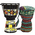 Native Sunrise Djembe Drum with Tote Bag (Indonesia)