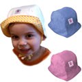 Dots on Tots Baby / Toddler Organic Cotton Reversible Sun Hat