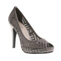 Refresh By Beston Women's MANDY-01 Stiletto Peep Toe Heels