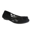 Refresh by Beston Women's 'Pam-08' Black Lace Ballet Flats