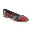 Refresh by Beston Women's 'Pam-10' Orange Bohemian Ballet Flats