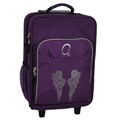 O3 Kids "Rhinestone Angel Wings" 16-inch Rolling Carry On Cooler Upright 