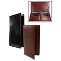 Bond Street Polished Calf Leather Secretary Wallet