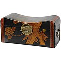 Hand-painted Large Elm Pillow Box (China)