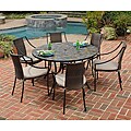 Stone Harbor Table and Laguna Arm Chair 7-piece Dining Set