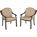 Home Styles Covington Cushioned Arm Chairs (Set of 2)
