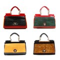 Nicole Lee Kara Croc Satchel Bag