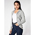 American Apparel Women's Silver Tri-blend Hoodie