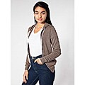 American Apparel Women's Coffee Brown Tri-blend Hoodie