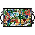 Joan Baker Hand Painted Wine Country Tray
