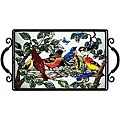 Joan Baker Hand Painted Birds of a Feather Tray