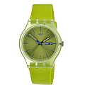 Swatch Men's Transparent Green Watch