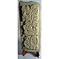 Hand-crafted Stone Cast Palenque Palace Tablet (Mexico)