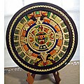 Wood Aztec Calendar (Mexico)