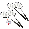 Sportcraft Four Player Badminton Racket Set