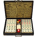 Oriental Home Black Lacquer Mahjong Set Box (China)