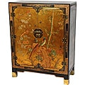 Oriental Home Gold Leaf Nestling Birds Cabinet (China)