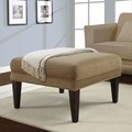 Flat Top Brown Sugar Square Ottoman