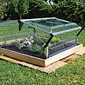 Palram Cold Frame Double 3' x 3' Mini Greenhouse