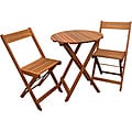 Stained Natural Bistro Set