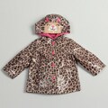 Carter's Toddler Girl's Leopard Hooded Rain Coat