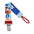 Ulubulu Personalized Pacifier Clip in Tool Time