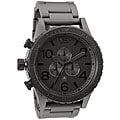 Nixon Men's '51-30' Stainless Steel Gunmetal Watch