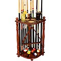 Hardwood Chestnut Pool Cue Rack