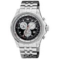 Akribos XXIV Men's Large Chronograph Bracelet Watch