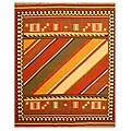 Handmade Keysari Kilim Red Wool Rug (8'3 x 10')