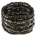 Black Beaded Multi Stand Bangles (India)