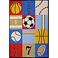 Kids' Non-Skid Sports Rug (3'3 x 4'7)