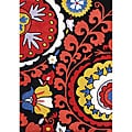 Me & Mom Black Hand-Tufted New Zealand Wool Blend Rug (8'x10')