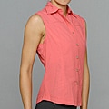 10,000 Feet Above Sea Level Women's Coral Outdoor Sleeveless Shirt