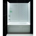 DreamLine Qwall Back Wall Tub Kit