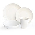 American Atelier White Boulevard 16 Piece Dinner Set