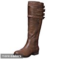 Steve Madden Womens 'P-Mikel' Leather Boots