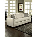 Neveah Ivory Contemporary Sofa