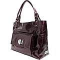 Amy Michelle Cosmo Pearlized Chocolate Diaper Bag