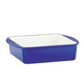 Mario Batali by Dansk Classic Blue 9-inch Cast Iron Square Baker