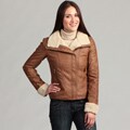 Collezione Italia Women's Plus Faux Leather Jacket