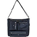 Amy Michelle Iris Black Twill Diaper Bag