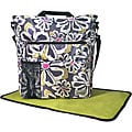 Amy Michelle Lexington Charcoal Floral Diaper Bag